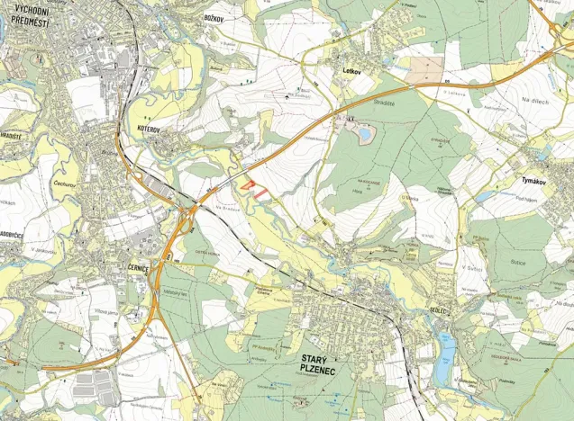 Prodej pole, Starý Plzenec, 17915 m2