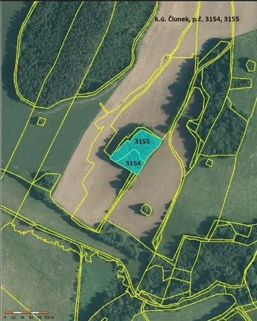 Prodej lesa, Člunek, 6238 m2