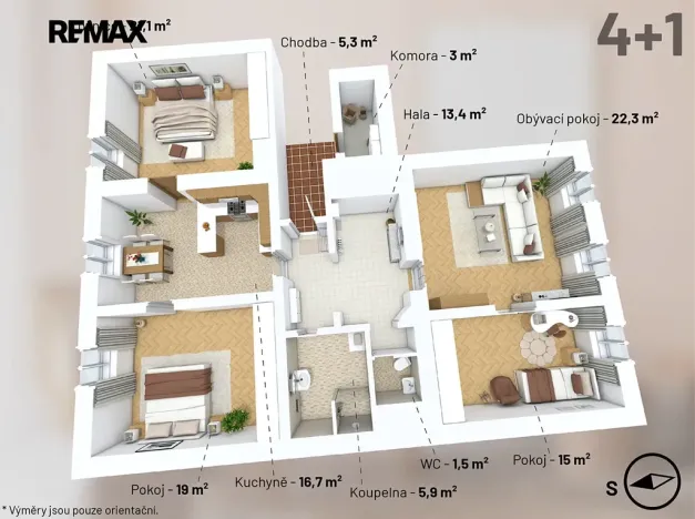 Prodej bytu 4+1, Praha - Malá Strana, Valdštejnská, 117 m2