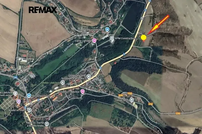 Prodej pozemku pro bydlení, Liběchov, 7548 m2