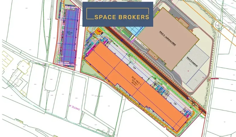 Pronájem skladu, Nymburk, 7500 m2