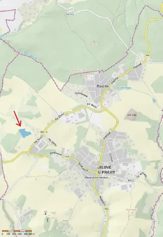 Prodej lesa, Jílové u Prahy, 15458 m2