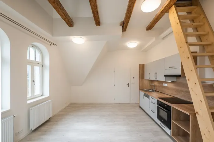 Pronájem bytu 1+kk, Liberec - Liberec III-Jeřáb, Americká, 44 m2