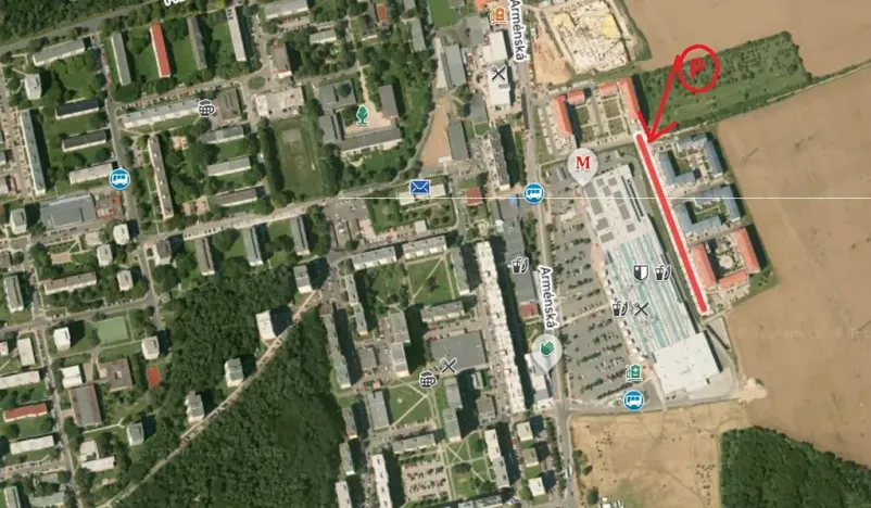 Pronájem - jiné, Kladno, Generála Selnera, 12 m2