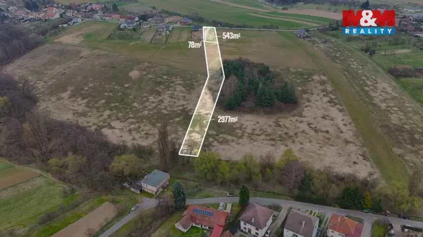 Prodej pozemku pro bydlení, Vřesovice, 3598 m2