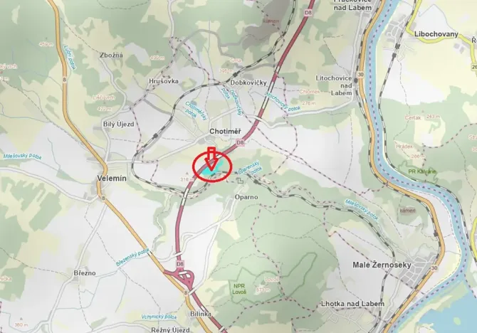 Prodej lesa, Chotiměř, 26763 m2