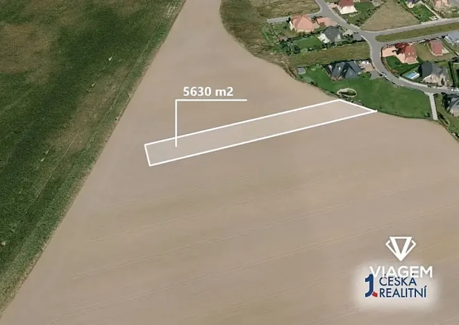 Prodej pole, Jesenice, 5630 m2