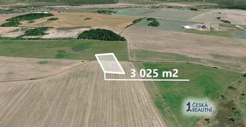 Prodej pole, Čisovice, 3025 m2