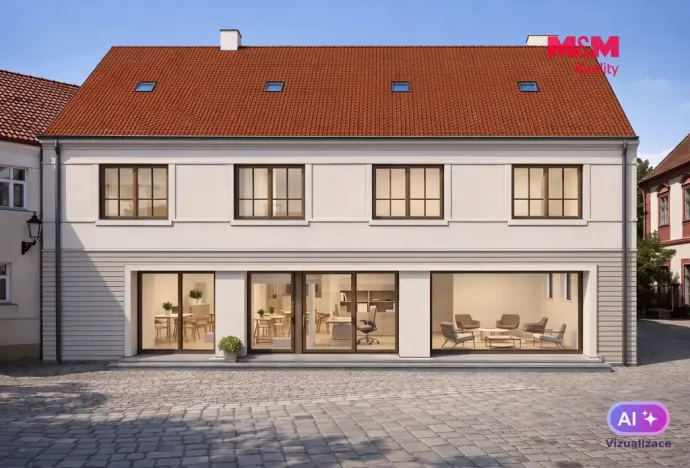 Prodej obchodního prostoru, Brandýs nad Labem-Stará Boleslav - Stará Boleslav, nám. sv. Václava, 156 m2