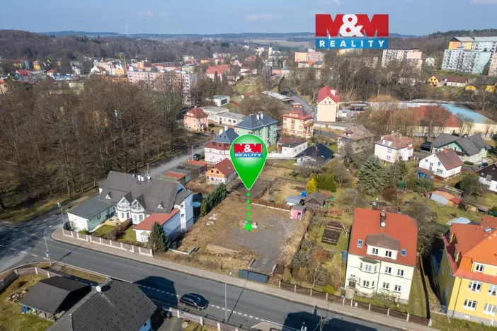 Prodej pozemku pro bydlení, Aš, Šaldova, 912 m2