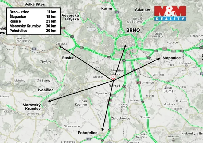 Prodej pozemku, Želešice, 1933 m2