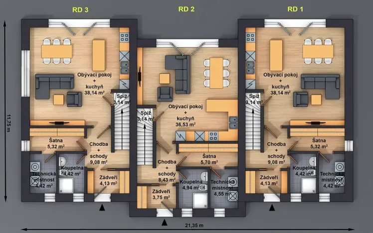 Prodej rodinného domu, Říčky, 155 m2