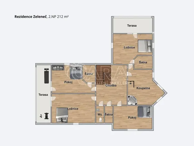 Prodej rodinného domu, Zeleneč, Štefánikova, 540 m2