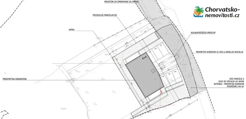Prodej bytu 2+kk, Novalja, Chorvatsko, 56 m2