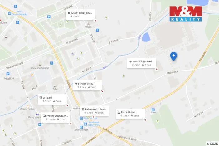 Pronájem skladu, Jirkov, Mostecká, 724 m2