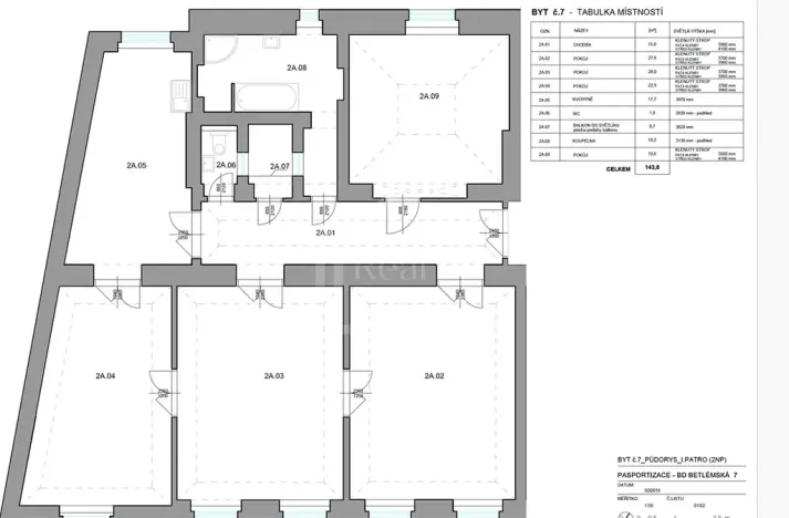Prodej bytu 4+1, Praha - Staré Město, Betlémská, 144 m2