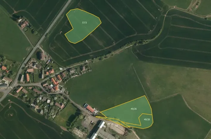 Prodej pole, Třemošnice, 41424 m2