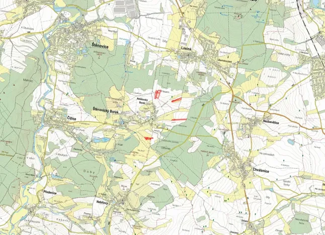 Prodej pole, Štěnovický Borek, 25851 m2