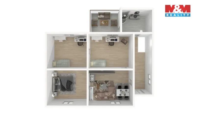 Prodej rodinného domu, Kladruby, Kostelní, 110 m2