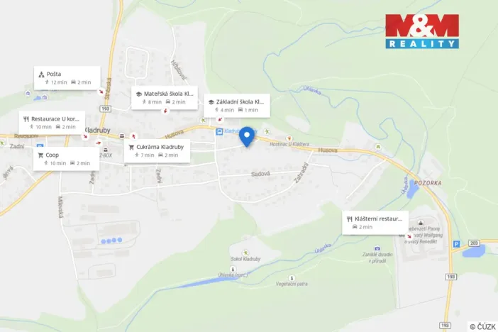 Prodej rodinného domu, Kladruby, Kostelní, 110 m2