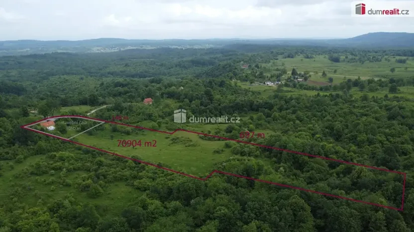 Prodej komerčního pozemku, Rakovica, Chorvatsko, 70904 m2