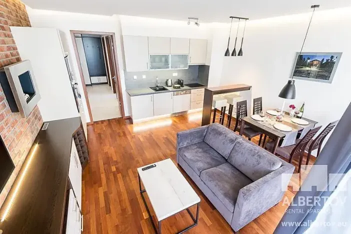 Pronájem bytu 2+kk, Praha - Nové Město, Na slupi, 45 m2