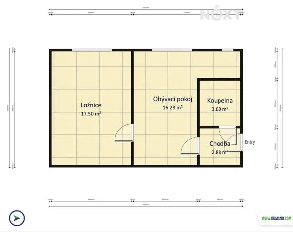 Prodej bytu 2+kk, Šumperk, Banskobystrická, 40 m2