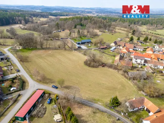 Prodej komerčního pozemku, Lažánky, 8842 m2