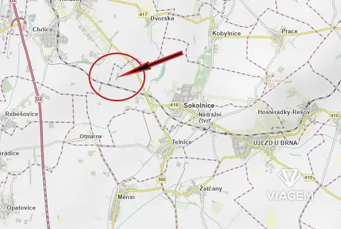 Prodej podílu pole, Sokolnice, 2980 m2