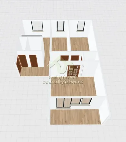 Prodej bytu 3+1, Rokycany, Litohlavská, 70 m2