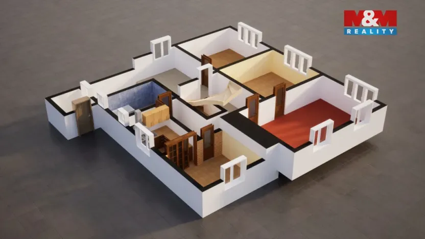 Prodej rodinného domu, Nový Bor, Luční, 174 m2