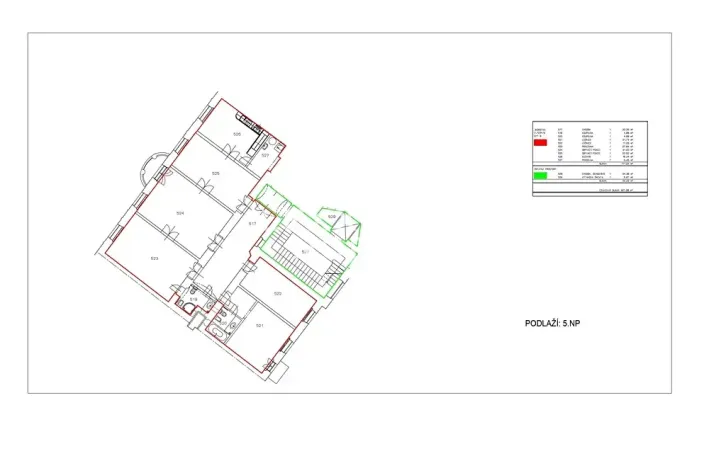 Pronájem bytu 5+1, Praha - Vinohrady, Ibsenova, 171 m2