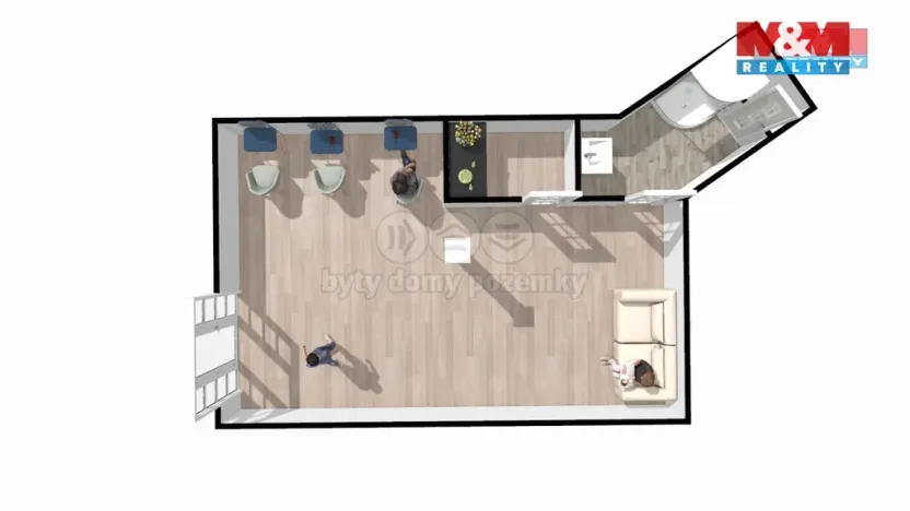 Pronájem obchodního prostoru, Poděbrady - Poděbrady III, Hakenova, 48 m2