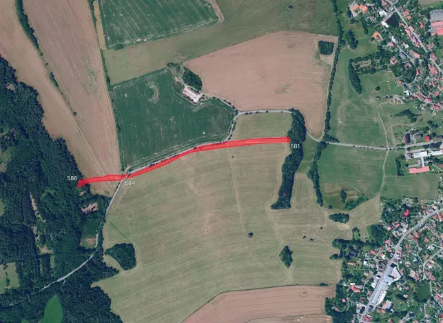 Prodej louky, Proseč, 5877 m2