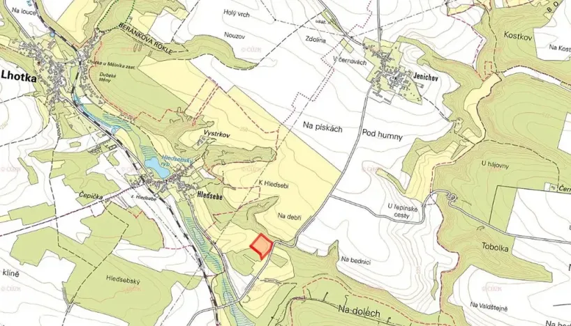 Prodej louky, Střemy, 19541 m2