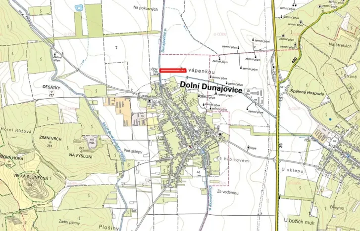 Prodej pole, Dolní Dunajovice, 14006 m2