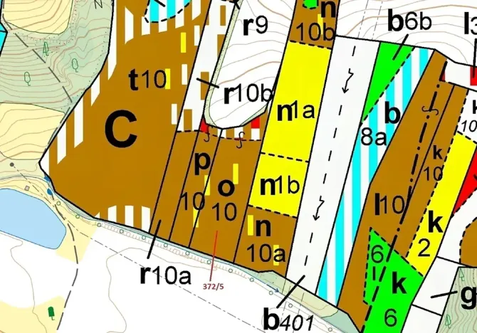Dražba lesa, Přílepy, 7060 m2