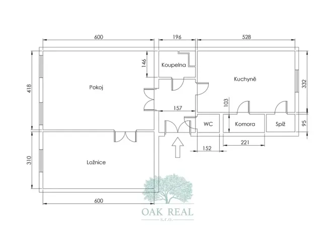Prodej bytu 2+1, Praha - Vinohrady, Varšavská, 71 m2