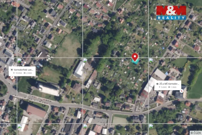 Prodej zahrady, Varnsdorf, Na Pastvinách, 293 m2