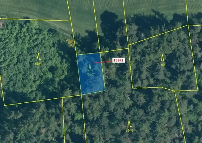 Dražba lesa, Kovčín, 362 m2