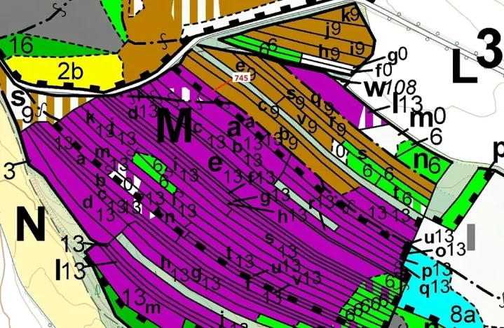Dražba lesa, Dolní Vilémovice, 1957 m2