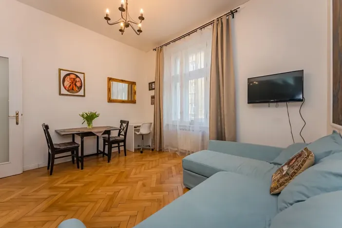 Pronájem bytu 1+kk, Praha - Holešovice, Šimáčkova, 26 m2