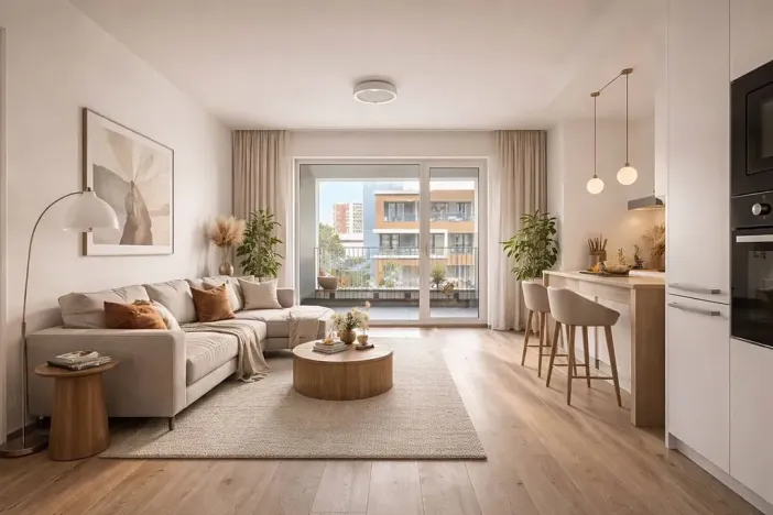 Pronájem bytu 1+kk, Praha - Vysočany, Poděbradská, 30 m2