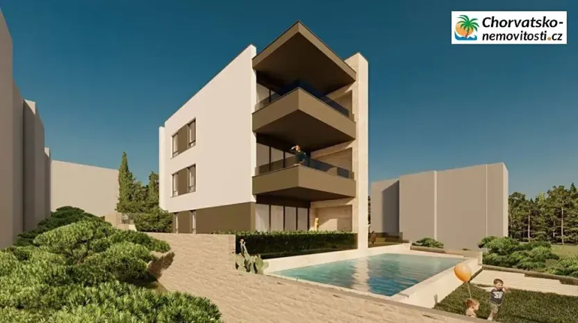 Prodej bytu 3+kk, Novalja, Chorvatsko, 70 m2