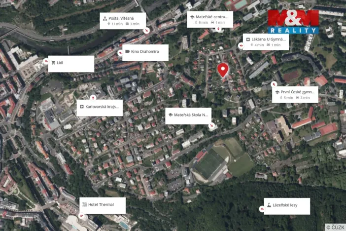 Prodej rodinného domu, Karlovy Vary - Drahovice, V. Huga, 214 m2