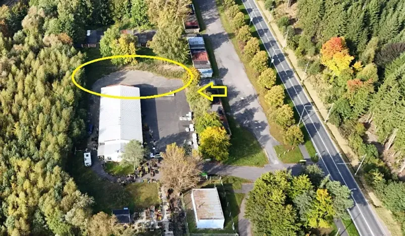 Pronájem komerčního pozemku, Mariánské Lázně, Chebská, 800 m2