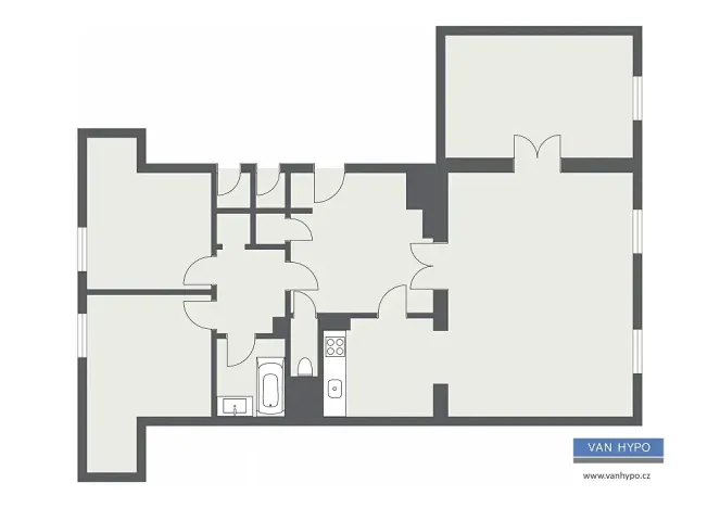 Prodej bytu 4+1, Žatec, náměstí Svobody, 117 m2
