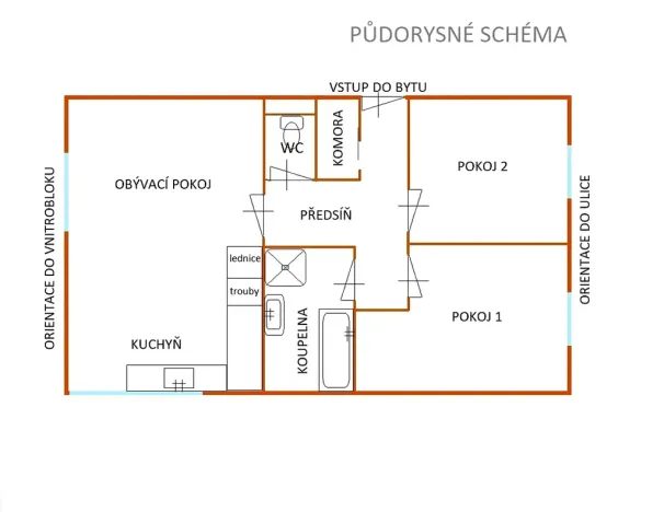 Pronájem bytu 3+kk, Brno, Jezerůvky, 88 m2