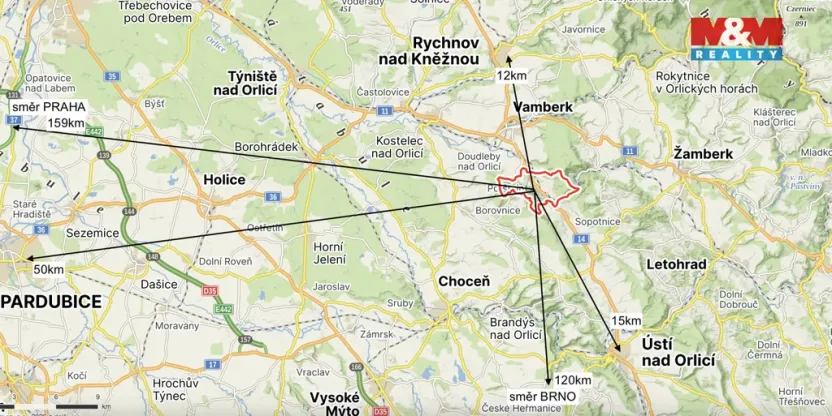 Prodej chaty, Potštejn, Lázeňská, 120 m2