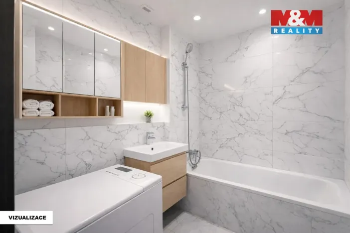 Prodej bytu 2+1, Kralupy nad Vltavou - Lobeček, Masarykova, 48 m2